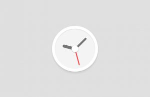 Clock icon for client
